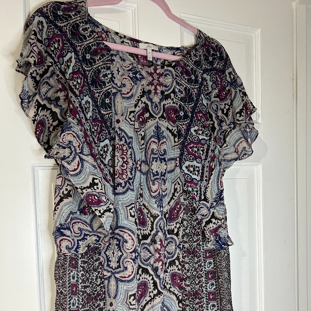 Joie sheer tunic